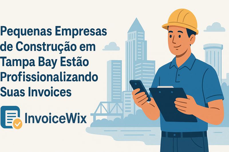 🧱 Pequenas Empresas de Construção em Tampa Bay Estão Profissionalizando Suas Invoices