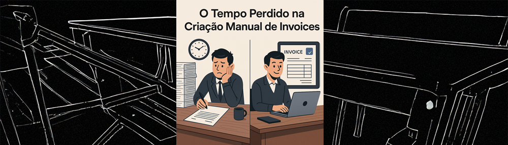 🕒 Está perdendo tempo criando invoices manualmente?